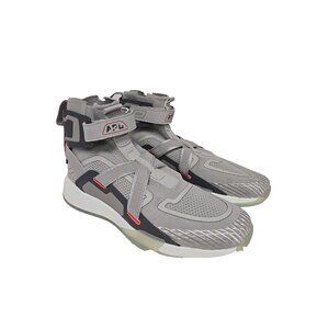 APL Men's Athletic Propulsion Labs Super Future Hi Athletic Shoe Gray Size 11.5M